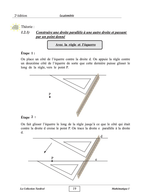 Tardivel | Mathématique | secondaire 1 | cahier 3 | carroussel 1