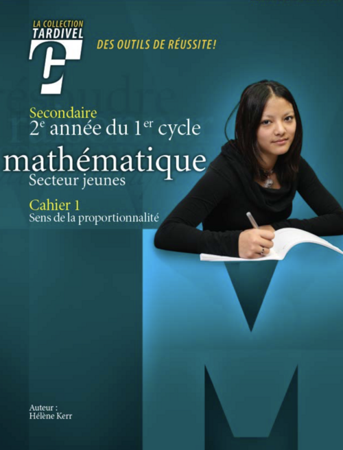Tardivel | Mathématique | secondaire 2 | cahier 1 | couverture