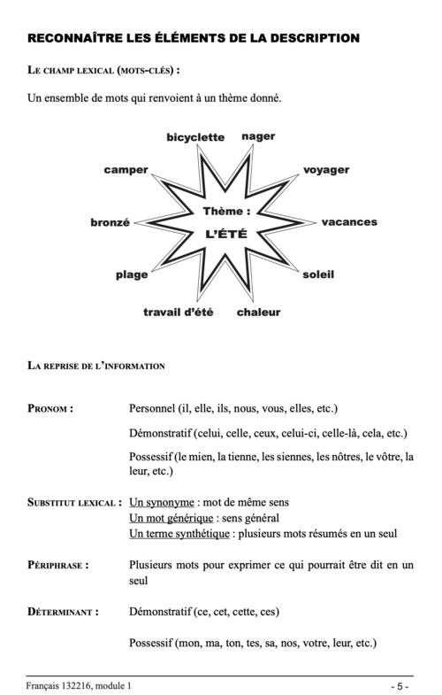 Tardivel | francais | secondaire 2 | cahier 1 | carroussel 1