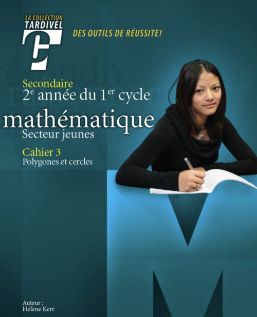 Tardivel | Mathématique | secondaire 2 | cahier 3 | couverture