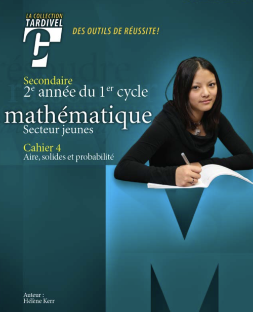 Tardivel | Mathématique | secondaire 2 | cahier 4 | couverture