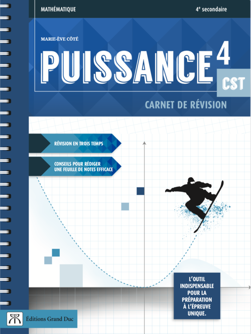 Puissance 4 CST carnet | couverture Puissance 4 CST carnet | couverture