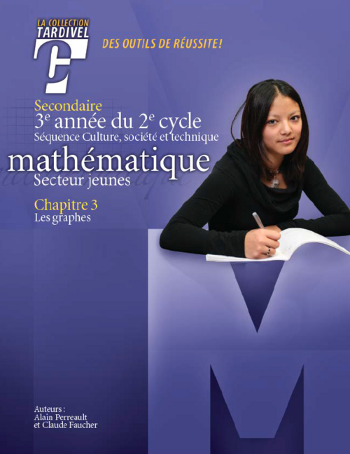 Tardivel | Mathématique | secondaire 5 | cahier 3 | couverture