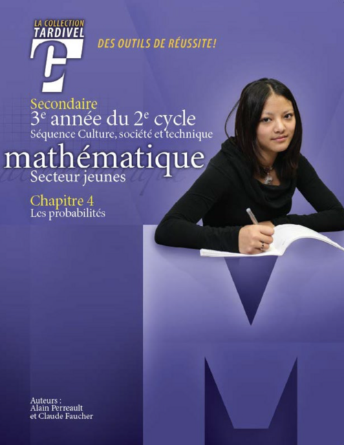 Tardivel | Mathématique | secondaire 5 | cahier 4 | couverture