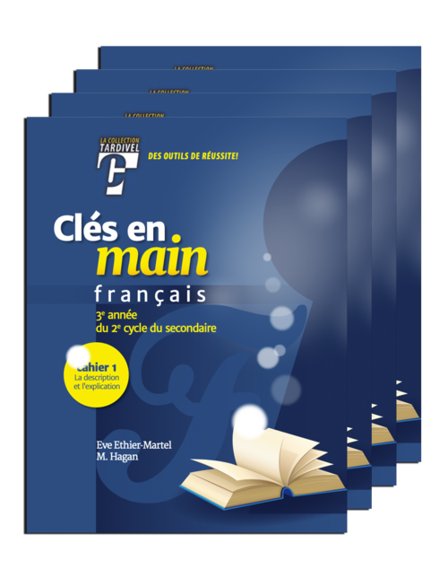 Tardivel | francais | secondaire 5 | Les 3 cahiers | couverture