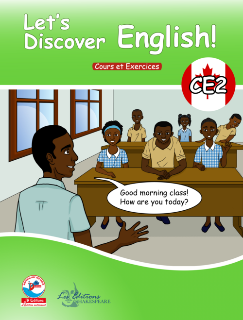 Let's Discover English | CE2 | couverture