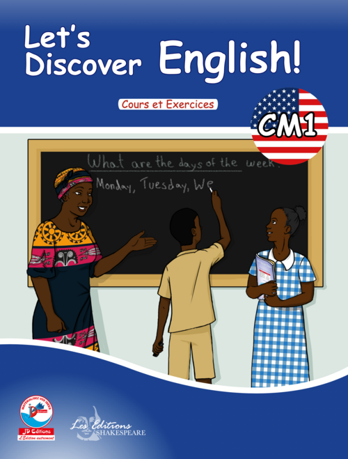 Let's Discover English | CM1 | couverture