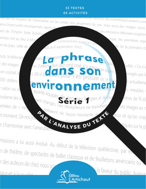 Artichaut | La phrase dans son environnement 1