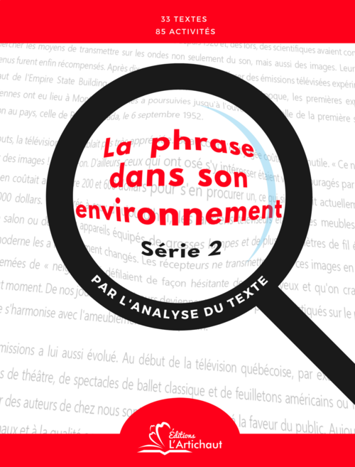 Artichaut | La phrase dans son environnement 2