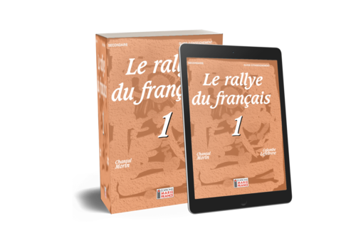 Éditions Marie-France | Le rallye du français 1 | guide | couverture