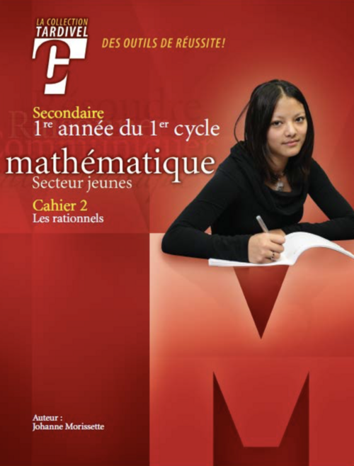 Tardivel | Mathématique | secondaire 1 | cahier 2 | couverture