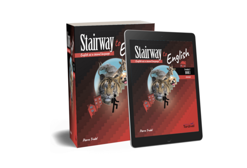 Stairway to English | Secondary 3 | couverture 3D | mars 2022