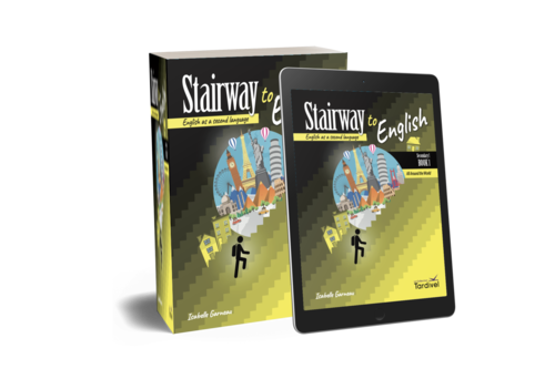 Stairway to English | Secondary 1 | couverture 3D | mars 2022