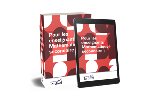 Mathématique | secondaire 1 | Pour les enseignants | couverture 3D | mars 2022
