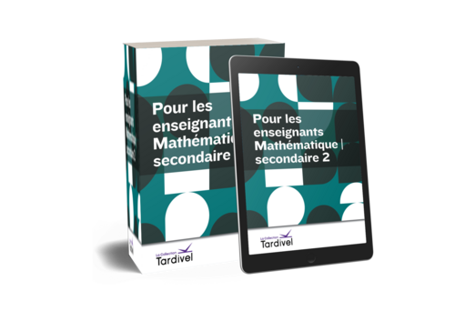 Mathématique | secondaire 2 | Pour les enseignants | couverture 3D | mars 2022