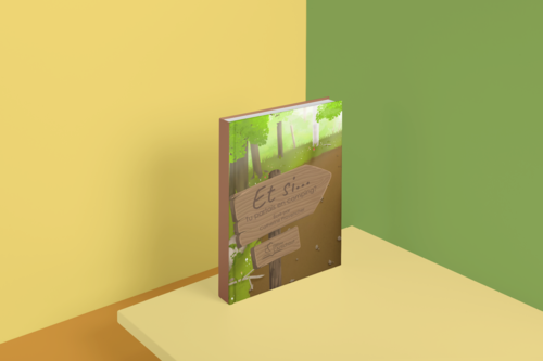 Si on partait couverture livre 3D | artichaut | avril 2022 Si on partait couverture livre 3D | artichaut | avril 2022