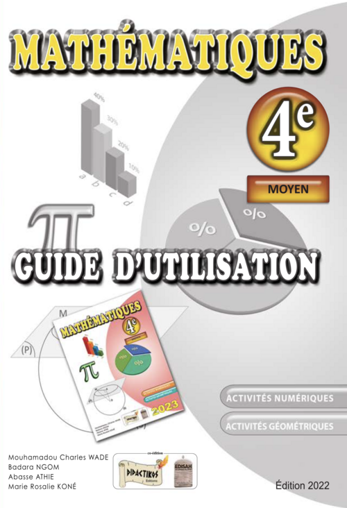 Mathématiques | Guide d'utilisation et pédagogique | 4e couverture
