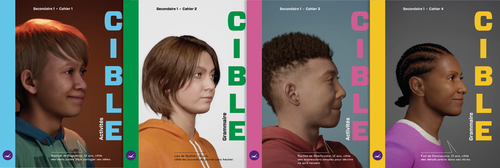 Les 4 couvertures de CIble secondaire 1