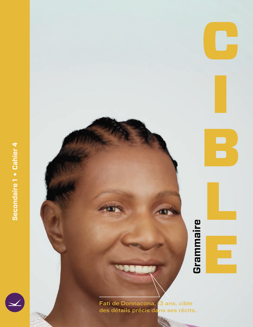 Cible secondaire 1 cahier 4 grammaire