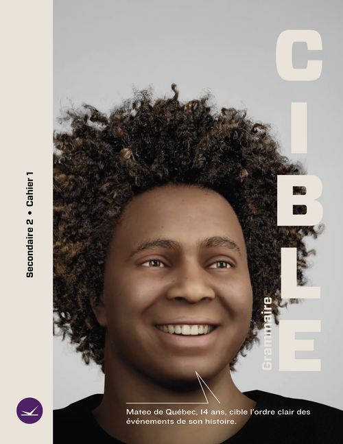 cible secondaire 2 cahier 1 grammaire couverture