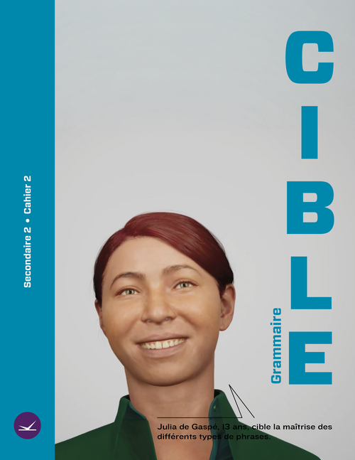 cible secondaire 2 cahier 2 grammaire couverture