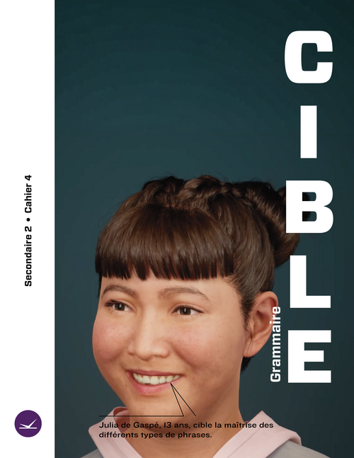 cible secondaire 2 cahier 4 grammaire couverture